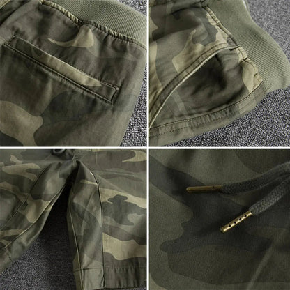 Massie | Men’s Tactical Camo Cotton Shorts