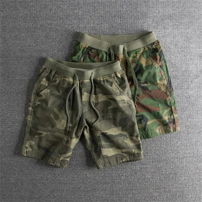 Massie | Men’s Tactical Camo Cotton Shorts