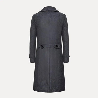 Max | Men’s Double-Breasted Wool Trench Coat