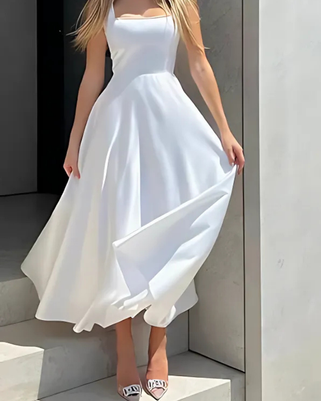 Maxine | Women’s Elegant Sleeveless Maxi Dress