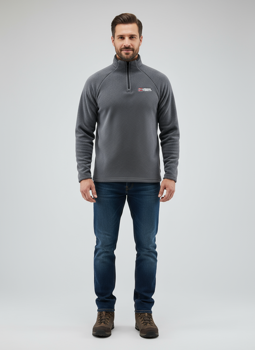 Nile | Men’s Fleece Zip Sweater