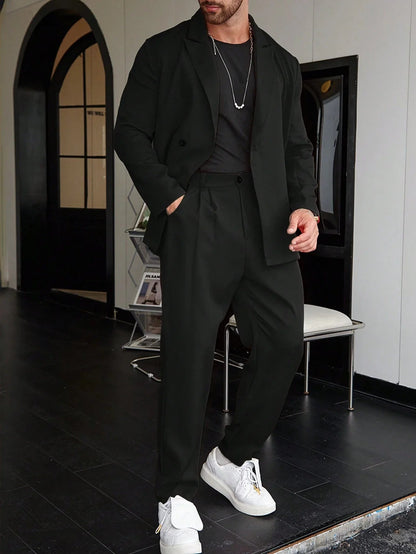 Nivaro | Men’s Solid Color Suit