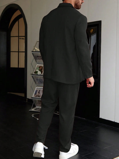Nivaro | Men’s Solid Color Suit
