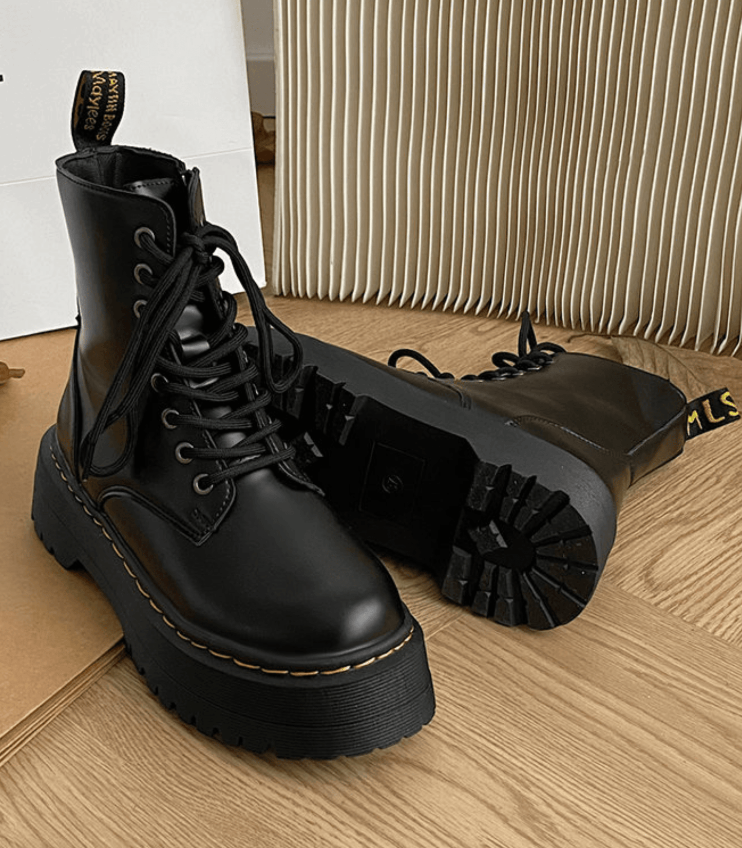Perry | Women’s Chunky Leather Platform Boots