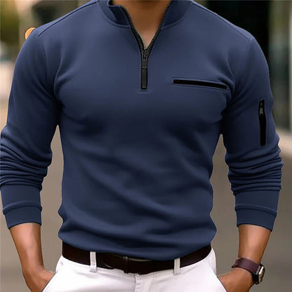 Pete | Men’s Quarter-Zip Polo