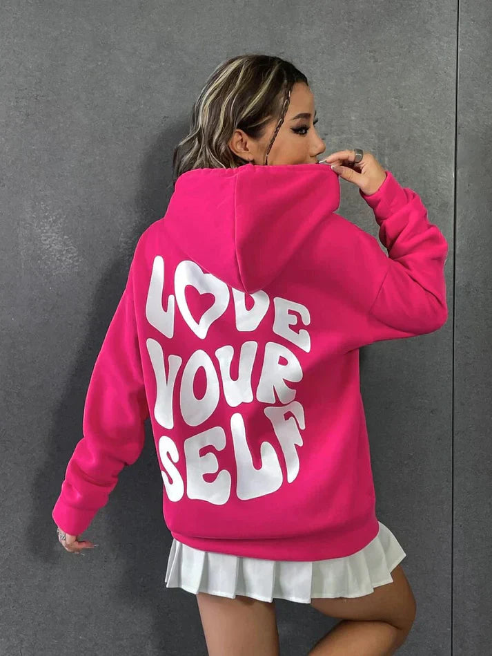 Phoebe | Women’s “Love Yourself” Hoodie