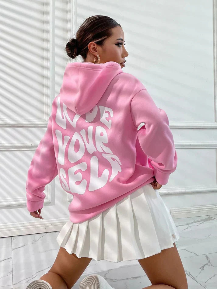 Phoebe | Women’s “Love Yourself” Hoodie