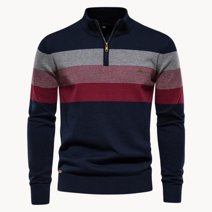 Quarter | Men’s Refined Striped Sweater