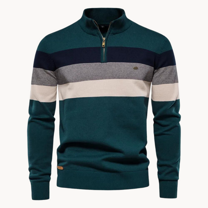 Quarter | Men’s Refined Striped Sweater
