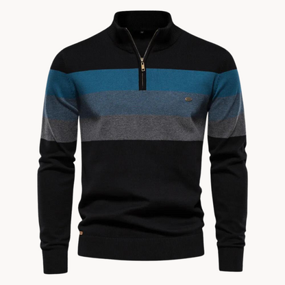 Quarter | Men’s Refined Striped Sweater