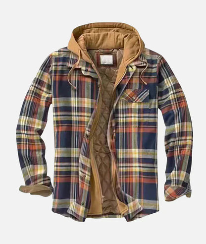 Reveur | Women’s Plaid Hooded Jacket