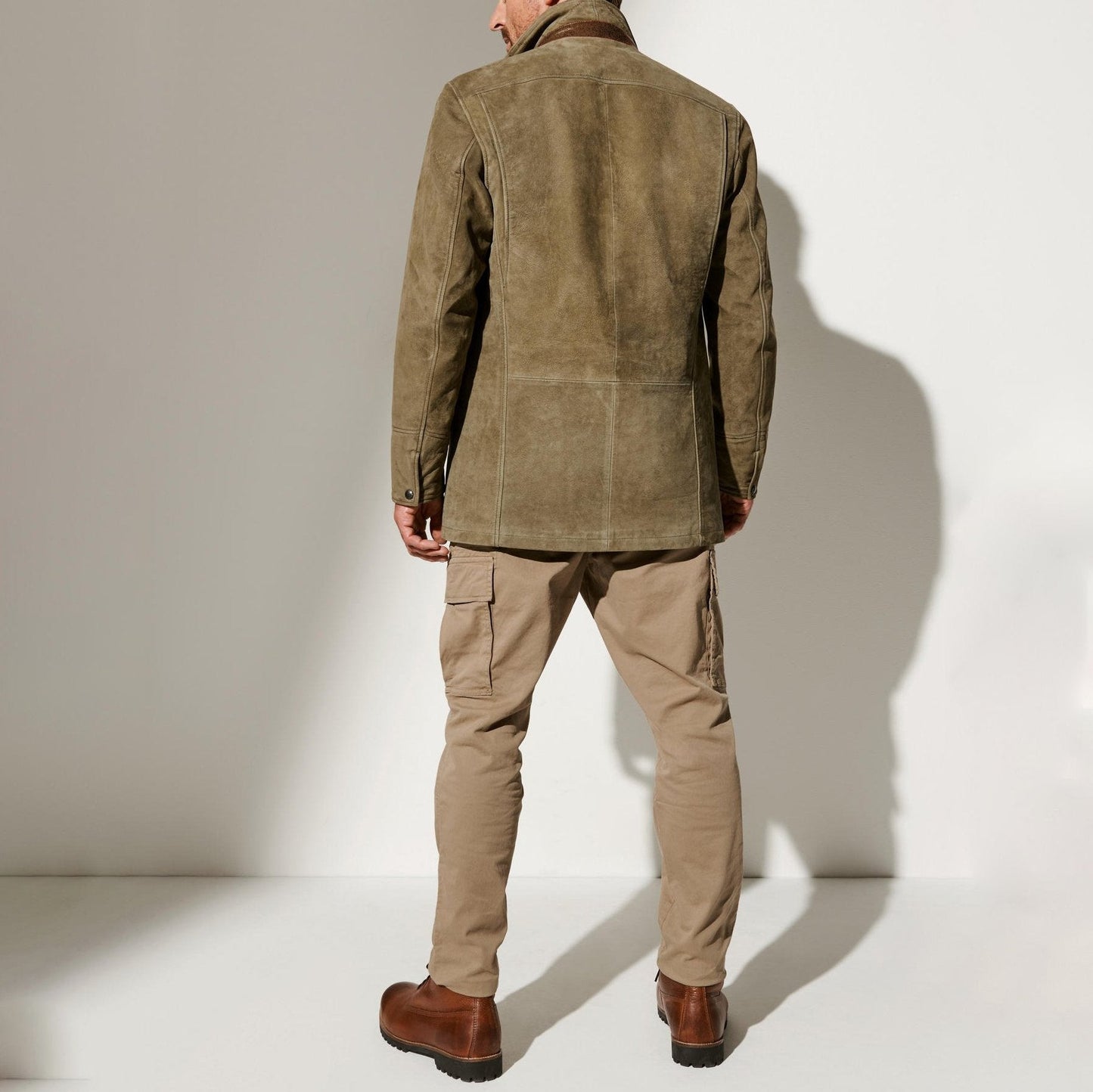 Ricardo | Men’s Suede Leather Blazer