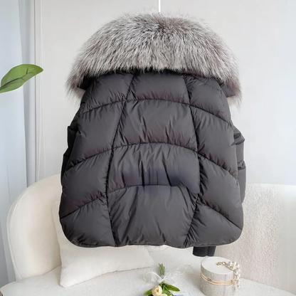 Rizza | Women’s Down Fur Puffer Jacket