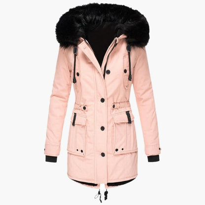 Ruby | Women’s Thick Hooded Cold Weather Parka Coat