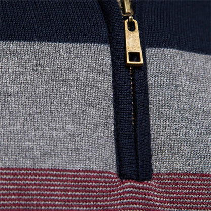 Quarter | Men’s Refined Striped Sweater