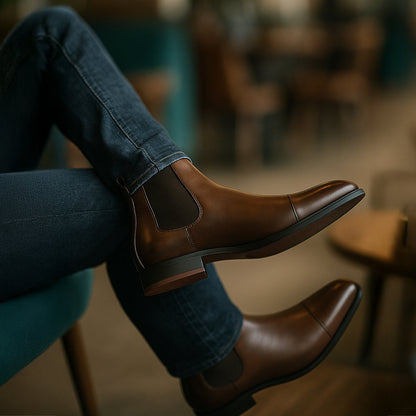 Savila | Men’s Leather Chelsea Boots