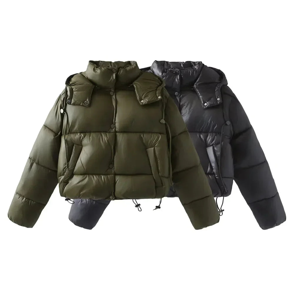 Selara | Women’s Hooded Quilted Puffer Jacket