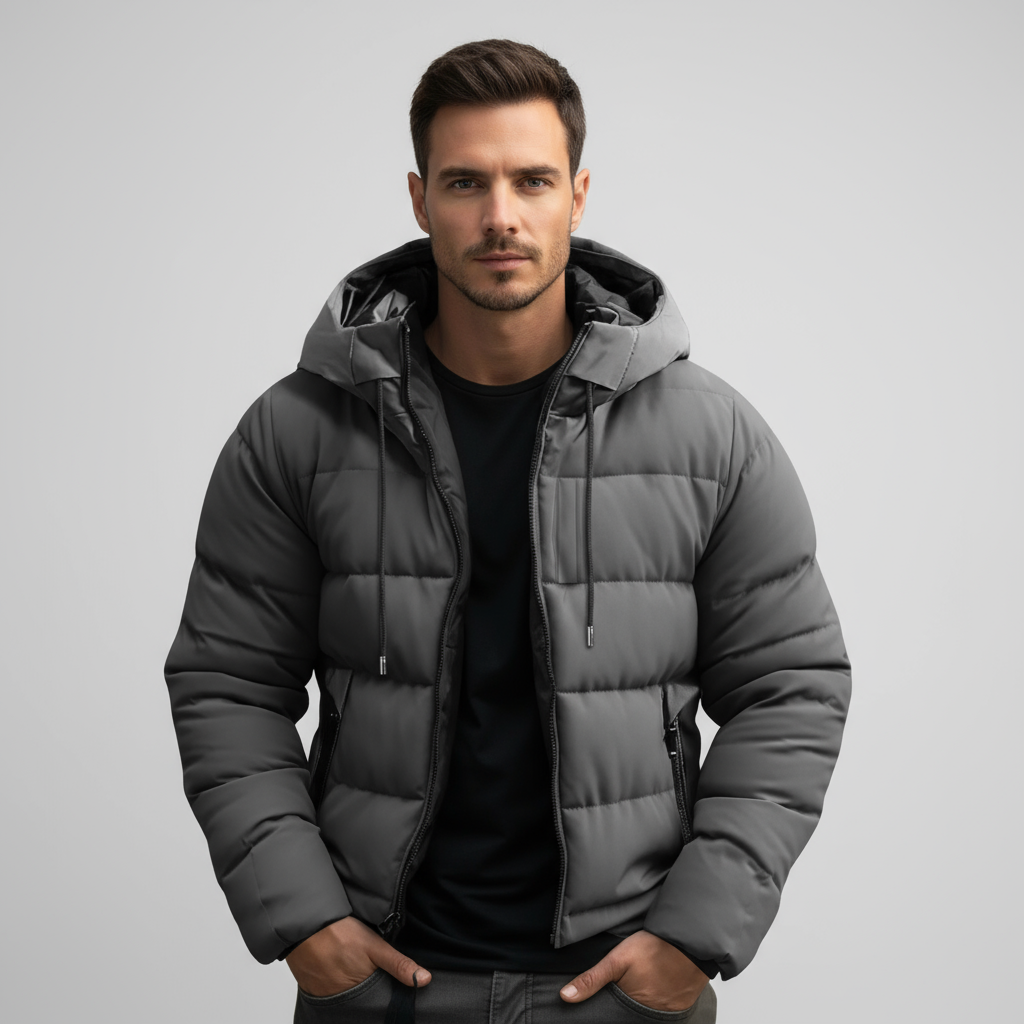 Skylar | Men’s Hooded Puffer Jacket