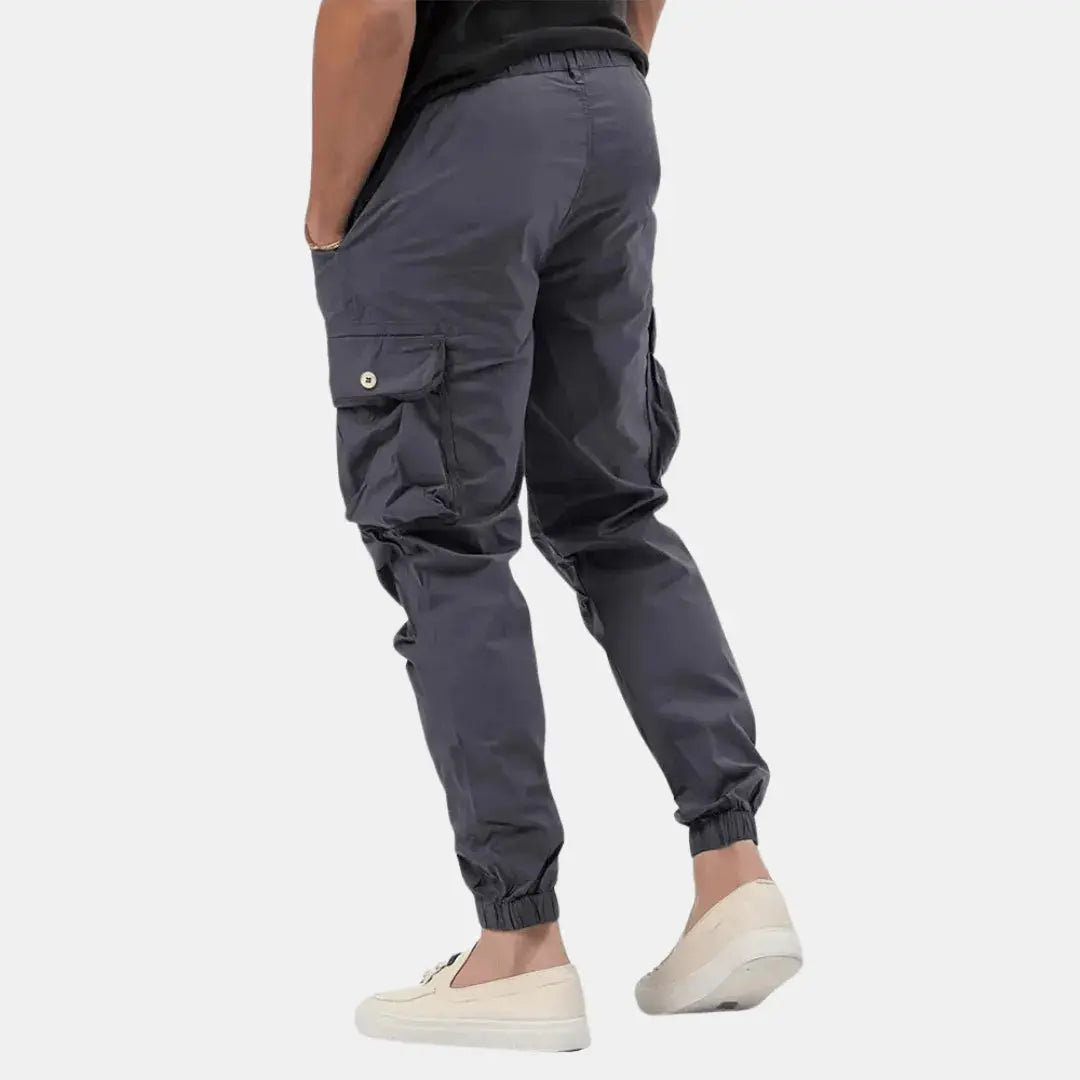 Tavian | Men’s Cotton Stretch Cargo Joggers