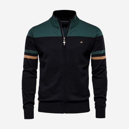 Tom | Men’s Modern Zip-Up Sweater