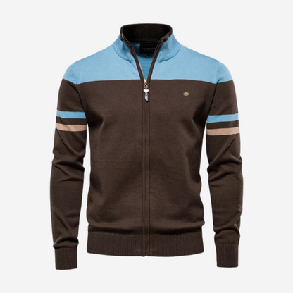 Tom | Men’s Modern Zip-Up Sweater