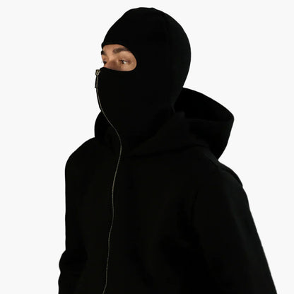Urban | Unisex Zip Hoodie with Integrated Balaclava
