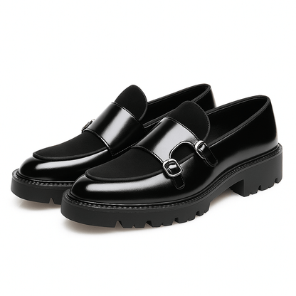 Valemont | Men’s Double Monk Strap Loafers