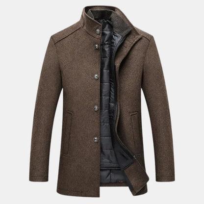 Vien | Men’s Wool Tailored Overcoat
