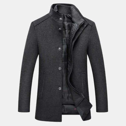 Vien | Men’s Wool Tailored Overcoat