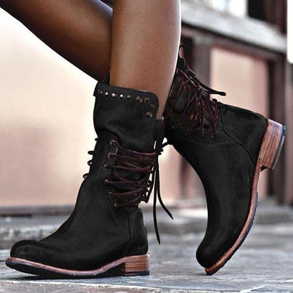 Vinah | Women’s Classic Vintage Calf Boots