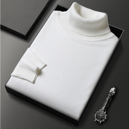 Emiel | Men’s Luxury Cashmere-Cotton Turtleneck