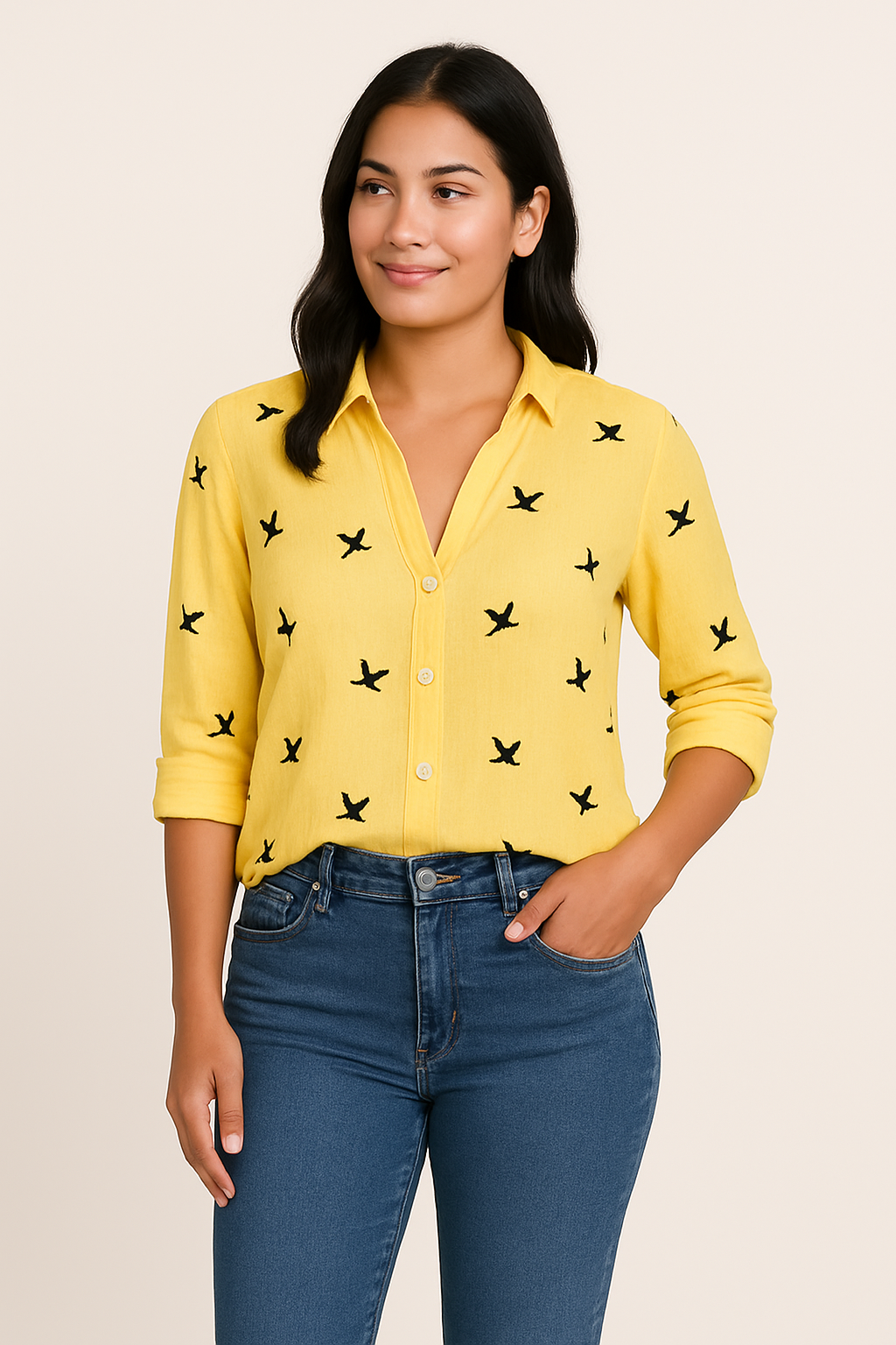 Gerliane | Women’s Summer Blouse – Lightweight & Breathable