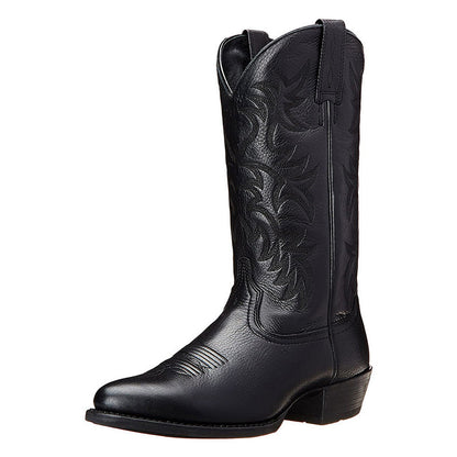Carlo | Men’s Mid-Calf Leather Cowboy Boots